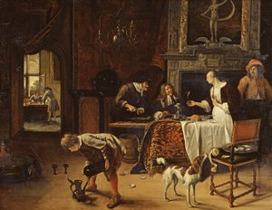 イージーカム、イージーゴー、1661 作： Jan Havickszoon Steen