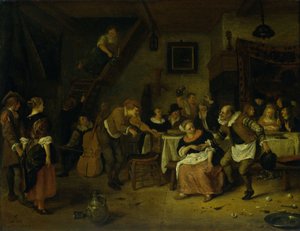 農民の結婚式、1672