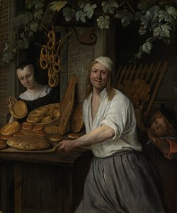 ベイカーアレントオーストワールと彼の妻カトリーナカイザースワール、1658年
