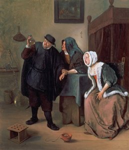 医師の訪問 作： Jan Havickszoon Steen