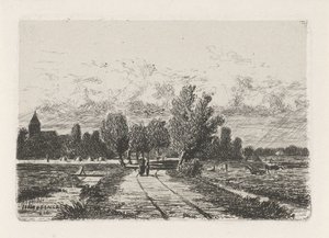 干拓地の風景 作： Jan Heppener