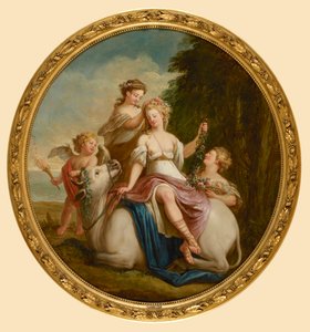 エウロパのレイプ、1723年。 作： Jan Jakob Spoede