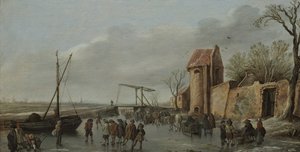 氷上のシーン、1627