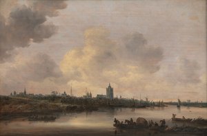 アーネム市の眺め、1646 年 作： Jan Josefsz Goyen van