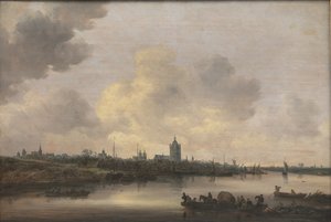 アーネム市の眺め 作： Jan Josefsz van Goyen