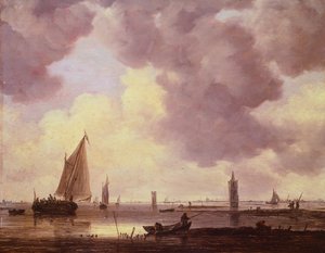 ボート 作： Jan Josephsz van Goyen