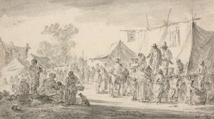 カントリーフェア、1653 作： Jan Josephsz van Goyen