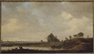 川沿いの宿 作： Jan Josephsz van Goyen