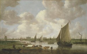 不明な画像 作： Jan Josephsz van Goyen