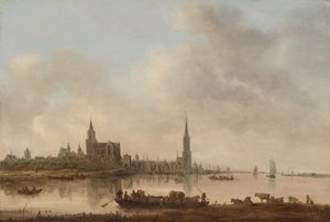 エメリッヒの眺め 作： Jan Josephsz van Goyen