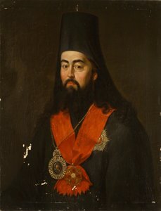 ロストフとヤロスラヴリの大司教パベルポノマレフの肖像1745-1806、1836 作： Jan Ksawery Kaniewski