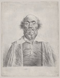 年配の男性の胸像、1620-74。 作： Jan Lievens