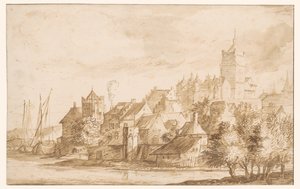 クレーヴェの眺め 作： Jan Lievens