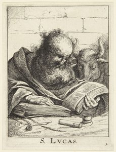 聖ルカ 作： Jan Lievens