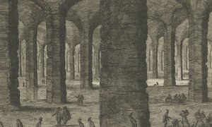 Sint-Pietersberg の石灰岩採石場 マーストリヒト近郊のセント・ピーターズバーグ、アエルデの下に現れる彼のように (オブジェクトのタイトル) 作： Jan Luyken