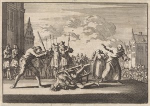 1691 年、マインツでクロンスブルック戦争高等弁務官が斬首される。