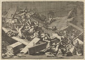 1697年、帝国全権伯爵フォン・ベルカの家の教会の床が崩壊