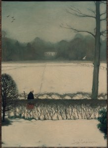 Eerbeekのスタジオからの眺め 作： Jan Mankes