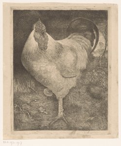 片足のオンドリ 作： Jan Mankes
