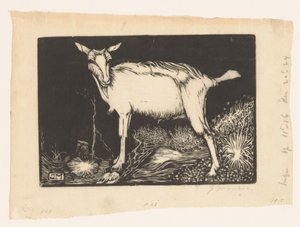 白ヤギ 作： Jan Mankes