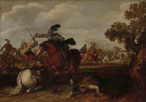 騎兵突撃 作： Jan Martszen de Jonge