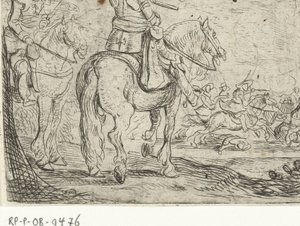 騎兵戦の 2 人の騎手 騎兵戦（シリーズタイトル） 作： Jan Martszen de Jonge
