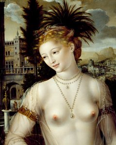 ダビデとバテシバ 作： Jan Massys