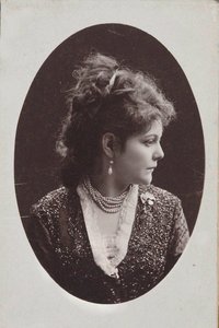 ピアニストで作曲家のソフィー・メンターの肖像 1846-1918、1893年。 作： Jan Mieczkowski