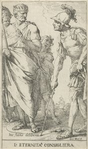 Popilius Laenas tekent een cirkel L