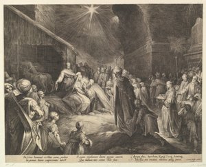 1625年頃の「マギの崇拝」。 作： Jan Muller