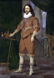 チャールズ1世（1600〜1649年）、イングランド王、1629年 作： Jan Mytens or Mijtens