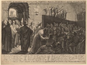 プラトンの洞窟 作： Jan Pietersz Saenredam after Cornelis Cornelisz van Haarlem