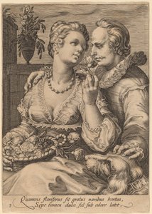 匂い 作： Jan Pietersz Saenredam after Hendrik Goltzius