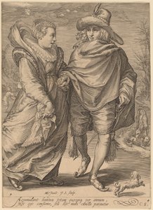 冬 作： Jan Pietersz Saenredam after Hendrik Goltzius