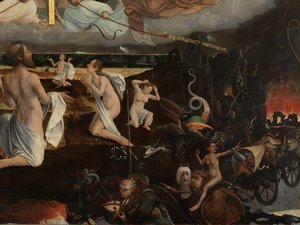 最後の審判の詳細 作： Jan Provoost
