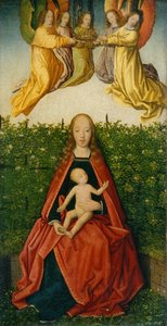 ヴァージンアンドチャイルド1495-1500。 作： Jan Provoost