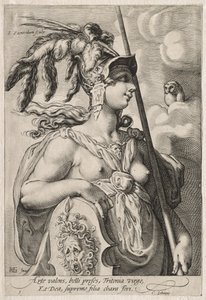 3つの女神、c。 1595年。 作： Jan Saenredam