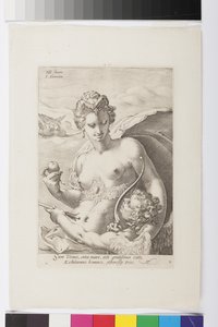 金星（彫刻） 作： Jan Saenredam
