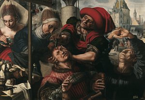 手術、1550-1555 作： Jan Sanders Hemessen van