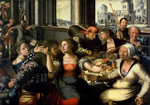 放蕩息子、1536 作： Jan Sanders van Hemessen