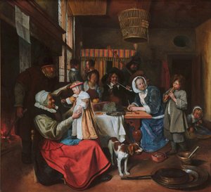  作： Jan Steen