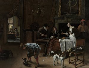 悪銭身に付かず 作： Jan Havickszoon Steen