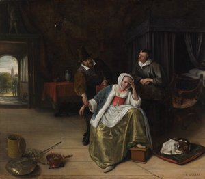 ラブシック・メイデン 1660年頃