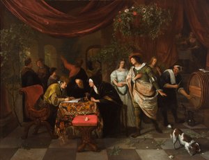 トビアスとサラの結婚 作： Jan Steen