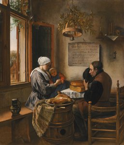 食事の前の祈り 作： Jan Steen