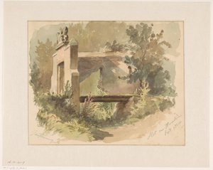 ヘームステーデ城の廃墟 作： Jan Striening