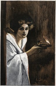 JAN STYKA（1858-1925）がヘンリク・シエンキェヴィッチの小説「Quo Vadis」のために描いたイラスト。 作： Jan Styka