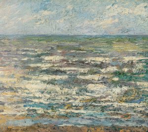 カトワイクのダス・メール。 1887 作： Jan Toorop