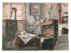 デルフトの私の部屋 作： Jan Toorop