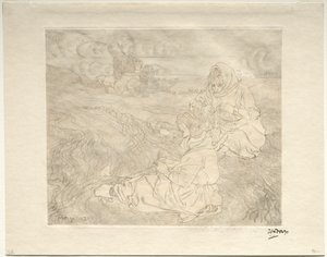 ネットメンダー、1899年。 作： Jan Toorop